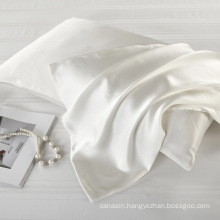 100% Mulberry 22mm silk pillowcase bedding set for skin hypoallergenic custom color